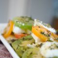 Mozzarella med tomat & basilika