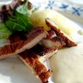 Grillad flintastek med aioli