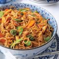 Lo Mein Kyckling