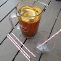 Iste med citron och mynta