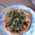 Recept på en god vegetarisk pizza