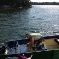 I was not on a boat