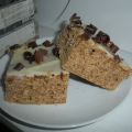Pepparkaksrutor med cream cheese-frosting
