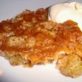 Glutenfri knäckig rabarberpaj