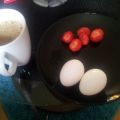 Min enformiga frukost och jag.