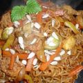 Wok med fläskfilè..