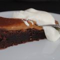 Kladdkaka med dumlekolatäcke...