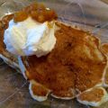 Kolafyllda amerikanska pannkakor