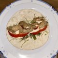 Shawarma med kycklingkött_med god sallad