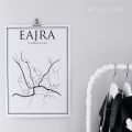 NEW IN - MAP OF EAJRA - PRINT