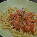 Krämig tomatkycklingpasta