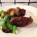 Nötfärsjärpar med ugnsbakad färskpotatis