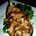 Ostgratinerad aubergine fylld med blandfärs och[...]