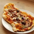Sardellpizza & dessertpizza med ricotta, blåbär[...]