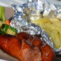 Potatisgratäng på grillen