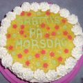 Morsdag tårta
