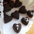 Pepparkakskryddade kalendertryfflar