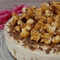 Daim och popcorncheesecake - fryst -