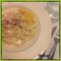 Pasta carbonara och ny kokbok