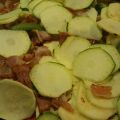 Zucchinilåda med bacon