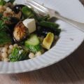 Sallad med mynta och pärlcouscous