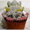 Ananasmuffins med fudgetäcke
