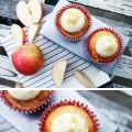 Cupcakes med äpple, kanel och vanilj
