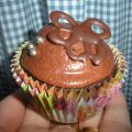 Daim och halloncupcakes med mockafrosting