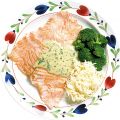 Laxschnitzel med örthollandaise