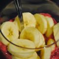 Nyttigt mellanmål med chiafrön, agavesirap mm