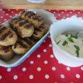 Kalkonfärsspett med myntayoghurt och sötsyrlig[...]