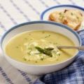 Grön sparrissoppa med senaps-créme fraiche -[...]