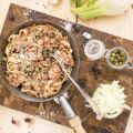 Siciliansk tonfiskpasta med kapris, parmesan[...]