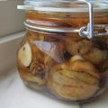 Inlagda grillade auberginer