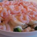 Räk- och broccolilåda