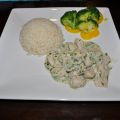 Kycklingstroganoff med ris och broccoliträd[...]