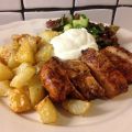 Grillad lime- och ingefärskyckling med ugnstekt[...]
