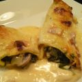 Canneloni med svamp spenat och valnötter