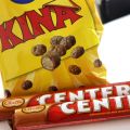 Kladdkaka med kinapuffar