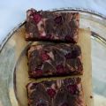 Raspberry cheesecake brownie