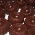 chokladpralin med smak av päronkonjak