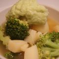 Grönsakssoppa med broccolipesto
