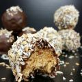 CHOCOLATE CARAMEL COCONUT COOKIE PRALINES