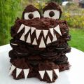 NOBAKE CHOCOLATE OREO COOKIE CAKE