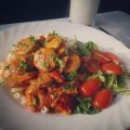 Paprikapasta med korv - förslagsvis chorizo