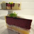 Citron&blåbärsmoussetårta