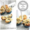Blåbärsmuffins med Crumble