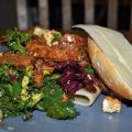 Kycklingsallad med dragonvinägrett