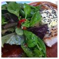 Tonfisk och asiatisk dressing