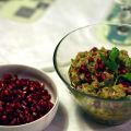Bränd aubergine med tahini